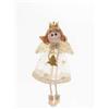 ARPIMEX Angioletto Natale Stoffa 18 Cm Bianco