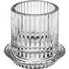 A.L.E Import Cilindro Portacandela H 70 Mm D 82 Mm Vetro Rigato