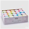 EDG Enzo De Gasperi Tealight 5 Ass. 40pz H.2,3 D.3,8 C3 Multicolor