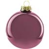 ARPIMEX Box 36 Sfere Natale Vetro D 40 Mm Mauve