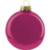 ARPIMEX Box 16 Sfere Natale Vetro D 80 Mm Magenta