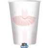 Big Party Bicchieri Carta Ballet 250 Cc Cf 6 Pz Rosa