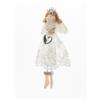 ARPIMEX Angioletto Natale Stoffa 19 Cm con Cuore Bianco