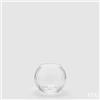 EDG Enzo De Gasperi Vaso Nida Optic Sfera H.12,5 D.15 C3 Natural Trasparente