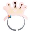 Big Party Frontini in Carta Princess Crown Cf 4 Pz Rosa Oro