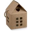 Scotton Casetta con Cordino 80 x 80 x 80 Mm Avana 10 Pz