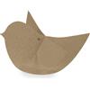 Scotton Uccellino Decorativo 115 x 75 Mm Avana 10 Pz