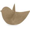 Scotton Uccellino Decorativo 85 x 45 Mm Avana 10 Pz