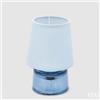 EDG Enzo De Gasperi Lampada da Tavolo Cozy H 18 Cm D 12 Cm IP 20 Blue Scatola Regalo