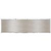 Piovaccari Nastro Matt Doppio Satin 25 Mm 15 Mt Silver