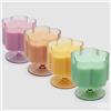 EDG Enzo De Gasperi Candela Primula Calice con Profumo H 11 Cm D 9 Cm 4 Ass. Mixed Fragrances 1 Pz