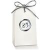 Scotton Scatola Tag Fibra 25 ° Anniversario 55 x 35 x 100 Mm Bianco 10 Pz