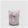 EDG Enzo De Gasperi Portacandela Rudbeckia Cilindro H 12,5 Cm D 10 Cm Lavender