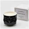 EDG Enzo De Gasperi Candela C/Vaso Facce H9 D11 B9 Cotton Nera