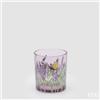 EDG Enzo De Gasperi Portacandela Lavanda Cilindro H 10 Cm D 9 Cm Lavander