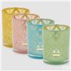 EDG Enzo De Gasperi Portacandela Tulipano Rombi Cilindro H 12,5 Cm D 10 Cm 4 Ass. Multicolor 1 Pz