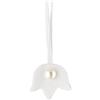 Scotton Gigli con Perla 35 x 30 Mm Bianco 12 Pz