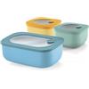 GUZZINI Set 3 Contenitori Bassi Store & Plus Chef Line Multicolo
