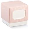 Scotton Scatola Fleur Millerighe Rosa 70 x 70 x 70 Mm 10 Pz