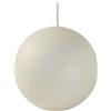Cereria Di Giorgio Candele Sfera D 10 cm Panna 4 Pz