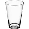 Varotto Vaso conico decorativo - Vetro trasparente H20 D14 cm