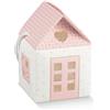 Scotton Casetta con Cordin 80 x 80 x 75 Mm Bloom Rosa 10 Pz