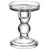 Sweet Home Portacandela decorato- vetro trasparente H11 D8.5cm
