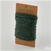 EDG Enzo De Gasperi Spago Iuta D 3 Mm 25 Mt 80 Gr Colore Verde Scuro in Matassa