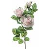 Conti Ramo Rosa H 70 Cm 3 Fiori Cream Pink