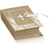 Scotton Scatola Book Portaconfetti 70 x 60 x 25 Mm Avana 10 Pz