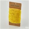 EDG Enzo De Gasperi Spago Iuta D 3 Mm 25 Mt 80 Gr Colore Giallo in Matassa