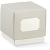 Scotton Scatola Fleur Millerighe Tortora 90 x 90 x 90 Mm 10 Pz