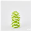 EDG Enzo De Gasperi Candela Ginger H 16 Cm D 10 Cm Verde Chiaro