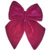 ARPIMEX Fiocco Natale Velluto 13,5 x 10 Cm Fucsia