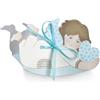 Scotton Angioletto Seduto 90 x 30 x 75 Mm Azzurro 10 Pz