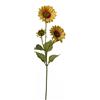 Conti Ramo Girasole H 62 Cm x 3 Yellow