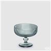 EDG Enzo De Gasperi Coppa Righe H 10 Cm D 12 Cm Colore Grigio 4 Pz