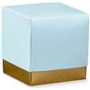 Scotton Scatola Fleur 50 x 50 x 50 Mm Lino Azzurro 10 Pz