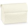 Scotton Cofanetto Portaconfetti 130 x 90 x 95 Mm Matelassè Bianco 10 Pz