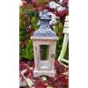 BONTURI CASA HOME DECORATION Lanterna Legno H 40 Cm 15 x 15 Cm Naturale