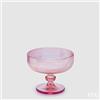 EDG Enzo De Gasperi Coppa Righe H 10 Cm D 12 Cm Colore Rosa 4 Pz