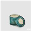 EDG Enzo De Gasperi Candela Crystal con Vaso + Scatola Regalo H 10,5 cm D 10,5 cm Teal