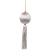 ARPIMEX Sfera Natale con Decoro 9 ,5 x 9,5 x 30 Cm Grey