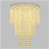 Lotti Lampadario Chandelier a Cascata H 100 Cm D 30 Cm D 52 Cm D 75 Cm