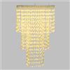 Lotti Lampadario Chandelier a Cascata H 85 Cm D 25 Cm D 40 Cm D 55 Cm