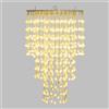 Lotti Lampadario Chandelier a Cascata H 55 Cm D 15 Cm D 25 Cm D 35 Cm