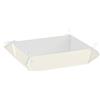 Scotton Vassoio Perlato Bianco 285 x 190 x 80 Mm 10 Pz