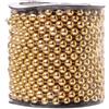 ARPIMEX Ghirlanda Perle Natale D 6 Mm L 10 Mt Plastica Oro