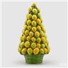 EDG Enzo De Gasperi Cono Limoni con Cesto H 76 Cm D 40 Cm Colore Giallo e Verde