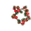 ARPIMEX Decorazioni Candele con Meline e Pigne D 14 Cm
